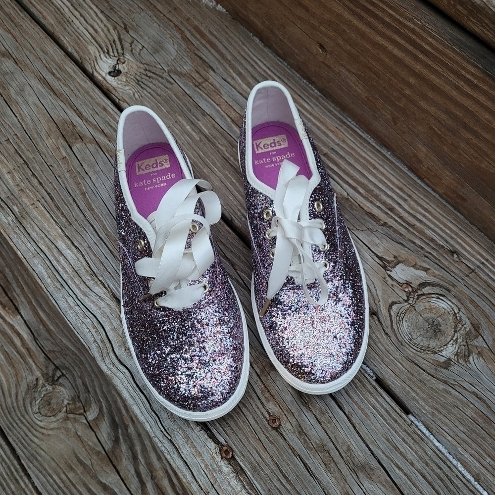 Keds x Kate Spade New York Champion Glitter Sneaker - Picture 5 of 11